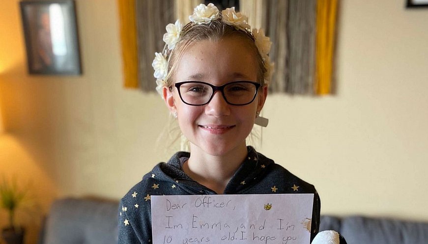 'We Need Kindness': 10-year-old Inspires Nation With Letter To Officer Injured In U.S. Capitol