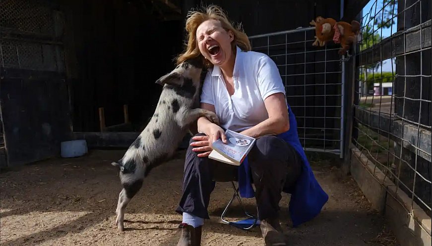 The Shelter Where Volunteers Read To Farm Animals In Australia