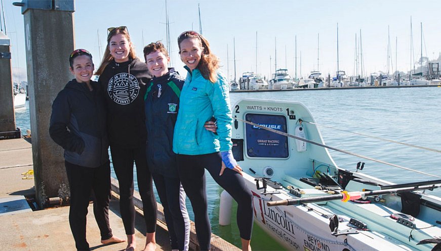 All-Female Team Breaks Record Rowing To Hawaii