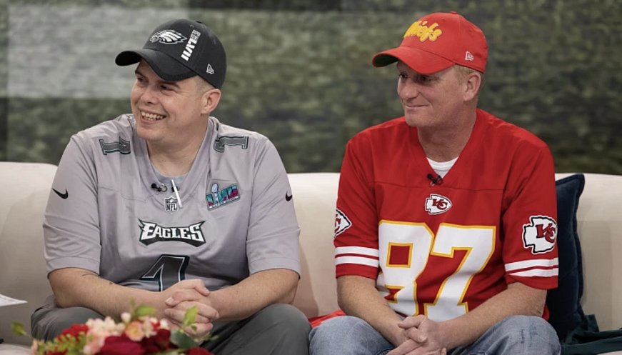 Chiefs Fan Donated A Kidney To An Eagles Fan. They Went To The Super Bowl Together.