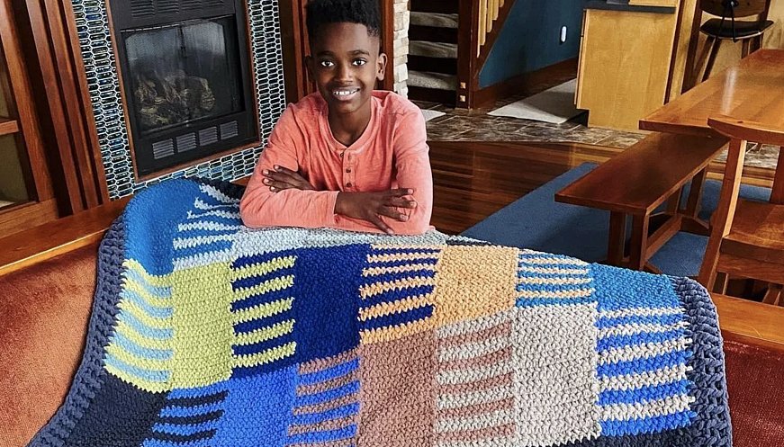 Meet Jonah: The 15-Year-Old Crocheting Prodigy Who Donates His Profits To Ethiopian Kids In Need