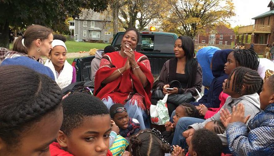 How A Grieving Mother Transformed A Neglected Block Near Detroit Into A Village Of Beauty And Opportunity