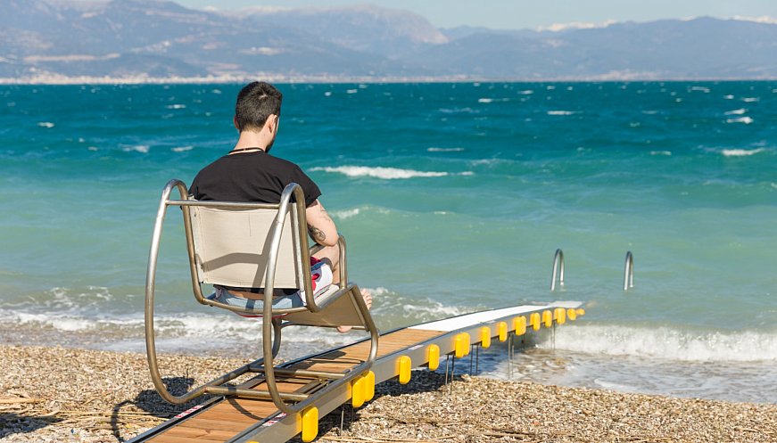 Greece Is On A Mission To Improve Wheelchair Accessibility On More Than 200 Beaches