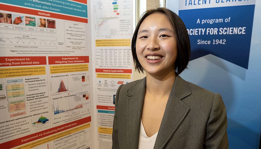 A 17-Year-Old Scientist Creates Award-Winning Tool For Detecting Kawasaki Disease In Young Kids After Her Sister's Misdiagnosis