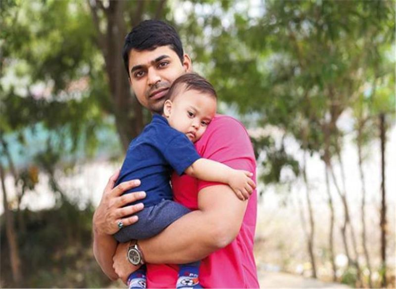 Indias Youngest Single Parent To Adopt A Special Needs Child B